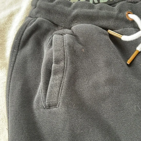 Superdry black, sweatpants/joggers - Picture 4 of 7